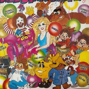 Kids cartoons vinyl record